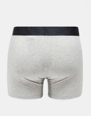 Allsaints Assorted 3-pack 5-inch Contour Pouch Boxer Briefs In Black