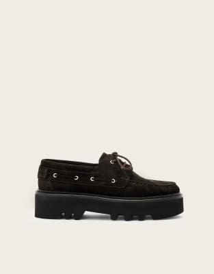  Aastha boat shoe  suede