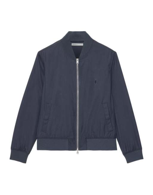 AllSaints Abbot cazadora bomber en azul command, 5 de 6