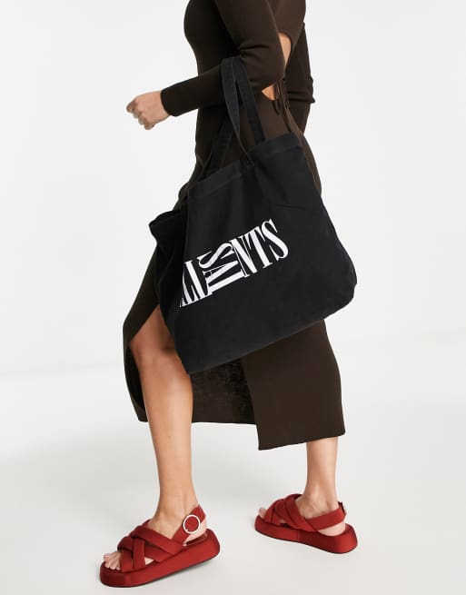 AllSaints - Acid - Tote tas in zwart 