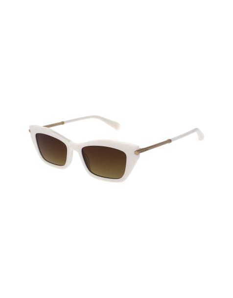 AllSaints Ada sunglasses in cream