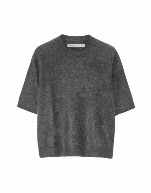 AllSaints Ada T-shirt in antracietgrijs, 5 van 6