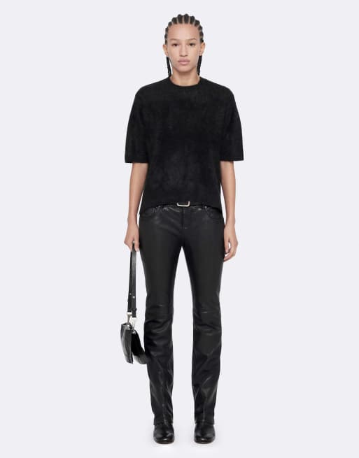 AllSaints Ada T-shirt in zwart, 2 van 6
