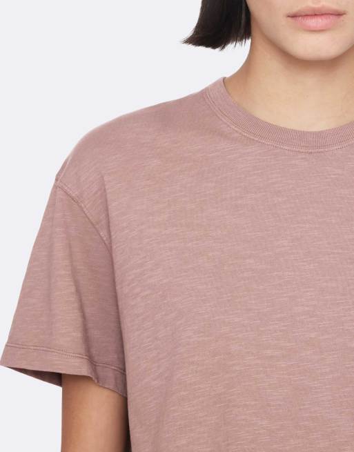 AllSaints Addi T-Shirt in Mauve Pink, 5 von 6