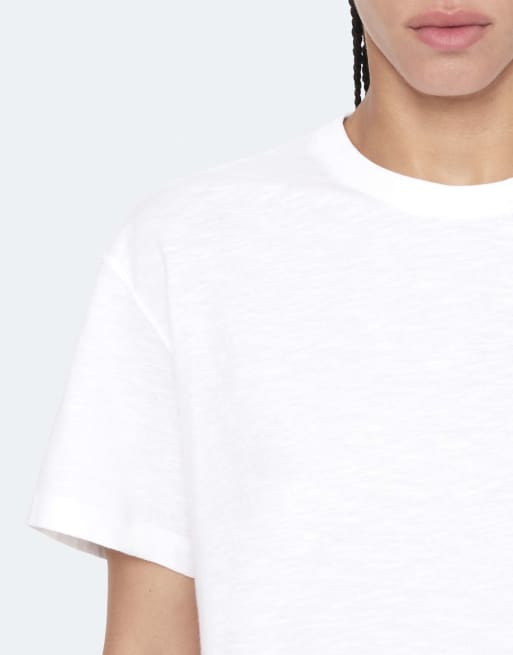 AllSaints Addi T-Shirt in Optic White, 5 von 6