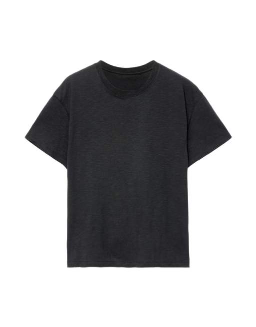 AllSaints Addi T-Shirt in verwaschenem Schwarz, 2 von 6