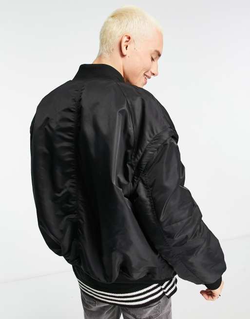 All saints black clearance bomber