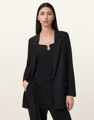AllSaints - Aleida Tri - Blazer in Schwarz