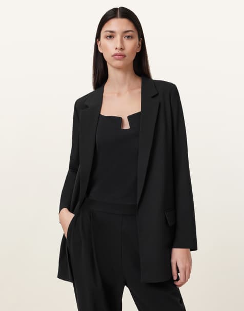 AllSaints – Aleida Tri – Blazer in Schwarz - view 1