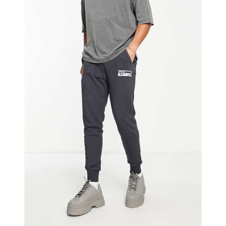 Allsaints alna joggers in black