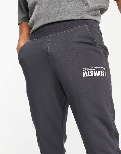 Allsaints alna joggers in black ASOS