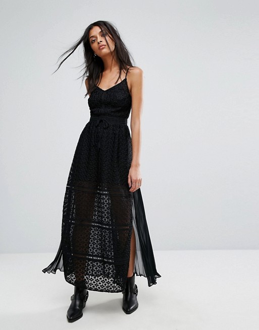 AllSaints | AllSaints Alsen Lace Maxi Dress