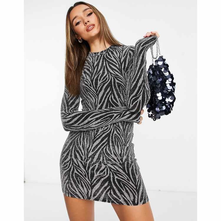 All saints 2024 zebra dress