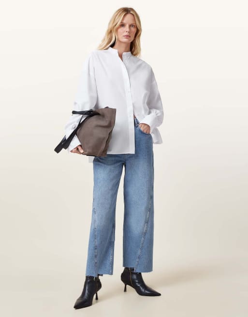 AllSaints - Ana - Chemise - Blanc optique