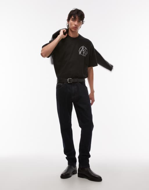 AllSaints - Anatomica - T-shirt met grafische print in zwart, 2 van 5