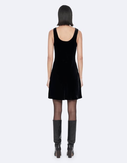 AllSaints Anise Minikleid in Schwarz, 4 von 7