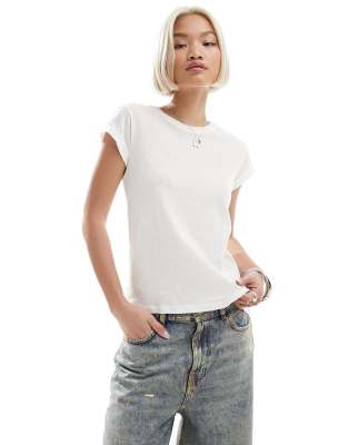 AllSaints - Anna - T-Shirt in Weiß