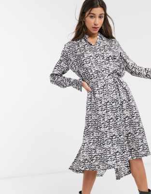 all saints anya shirt dress