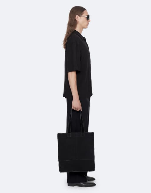 AllSaints Archer Kurzarmhemd in Schwarz, 6 von 6