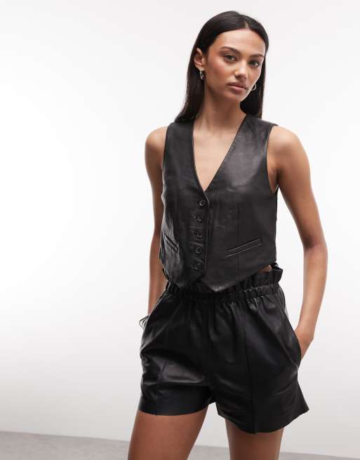 AllSaints leather set in black, 2 of 3
