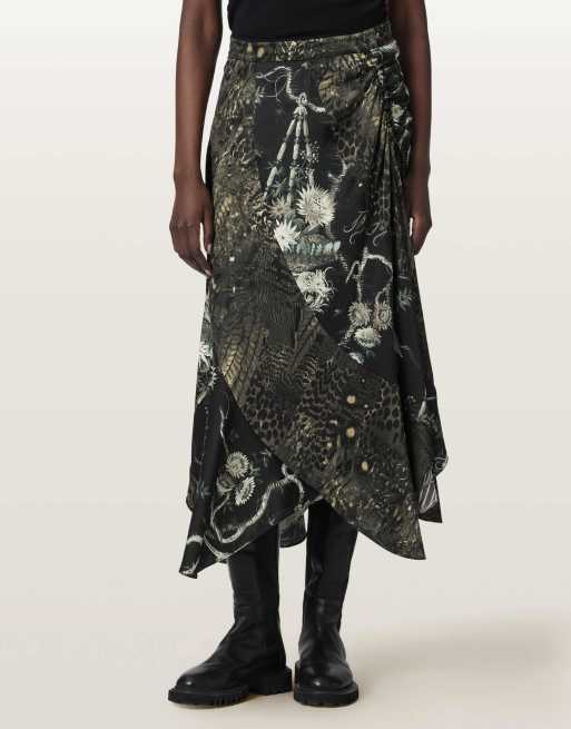 AllSaints - Arleen - Jupe - Vert pâle Taravao, 4 de 7