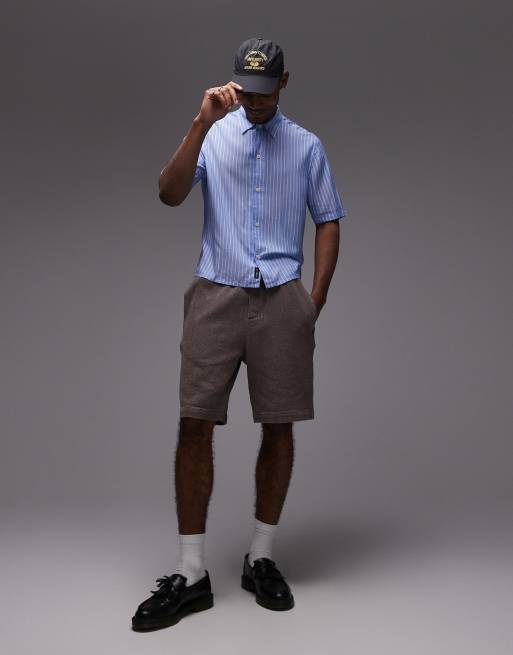 Allsaints arran shirt in areo blue | ASOS