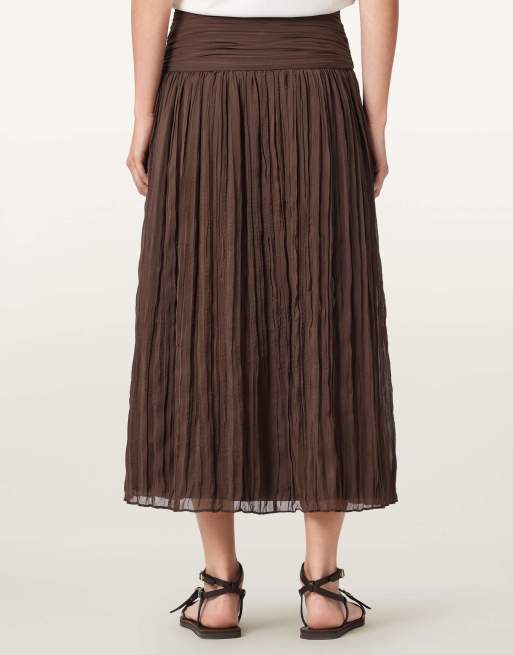AllSaints – Asal – Maxirock in Bitter Brown, 3 von 7