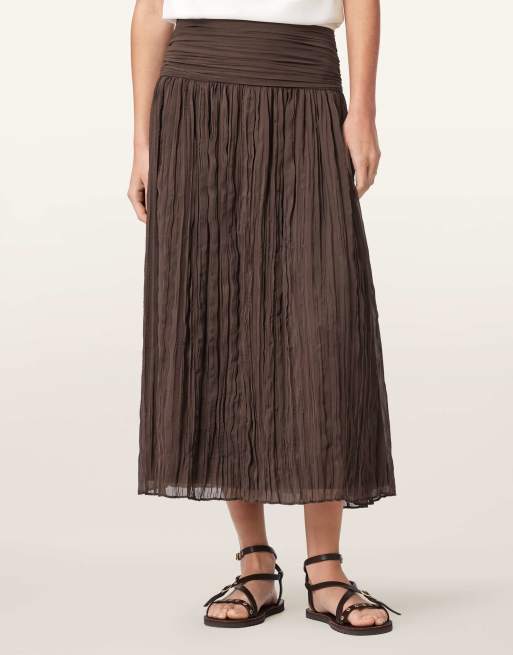 AllSaints – Asal – Maxirock in Bitter Brown, 4 von 7