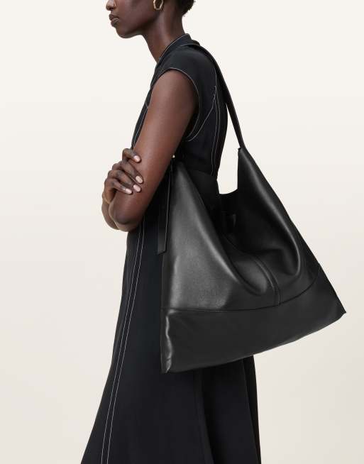 AllSaints – Asha – Schultertasche in Schwarz, 2 von 4