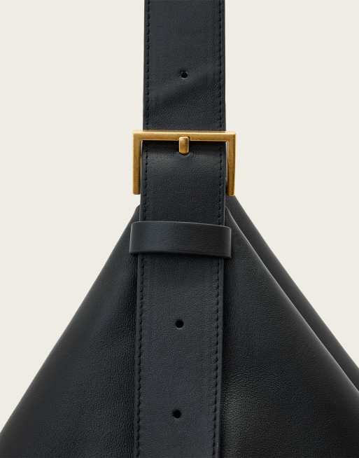 AllSaints – Asha – Schultertasche in Schwarz, 3 von 4