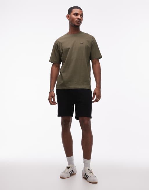 AllSaints Asher drawstring shorts in black, 2 of 5