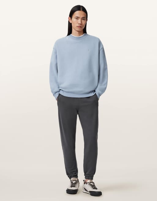 AllSaints – Asher – in Maya-Blau mit Rundhalsausschnitt, 5 von 7