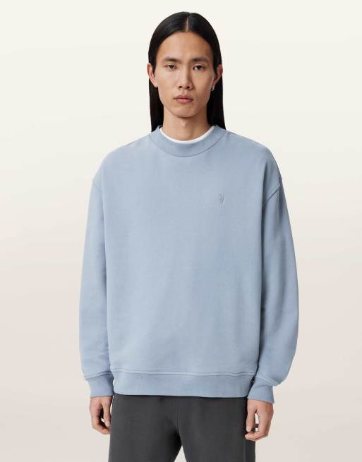 AllSaints - Asher - T-shirt met ronde hals in blauw, 3 van 6