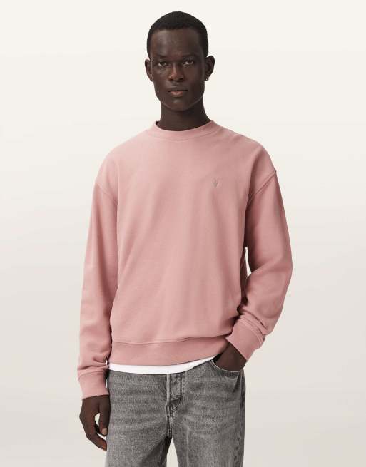AllSaints - Asher - T-shirt met ronde hals in roze, 3 van 6