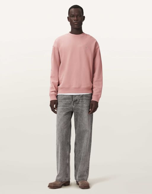 AllSaints - Asher - T-shirt met ronde hals in roze, 4 van 6