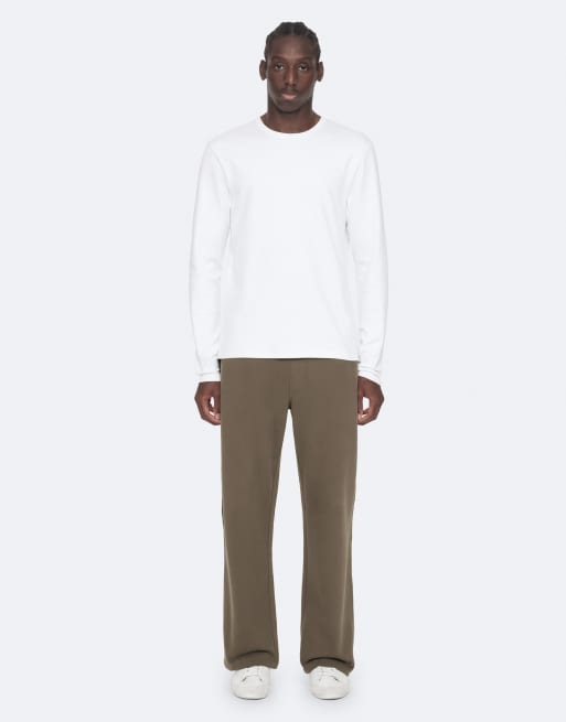 AllSaints Aston joggingbroek in gewassen kaki, 6 van 7