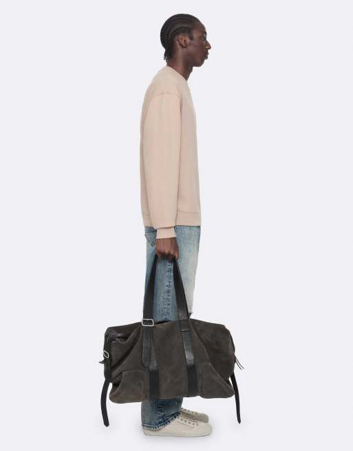 AllSaints Aston sweater met ronde hals in roze, 7 van 7