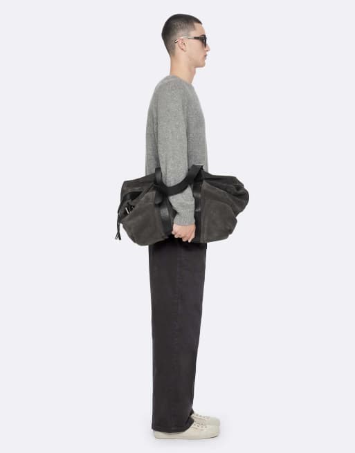 AllSaints Aston Wide-Chino in Anthrazitschwarz, 6 von 6