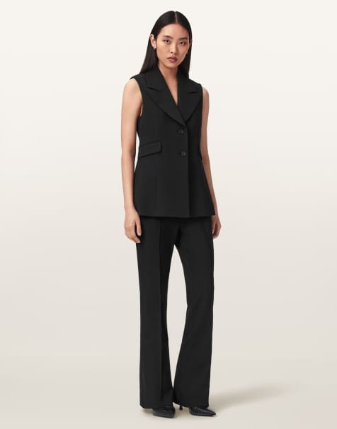 AllSaints – Astra – Hose in Schwarz - view 1