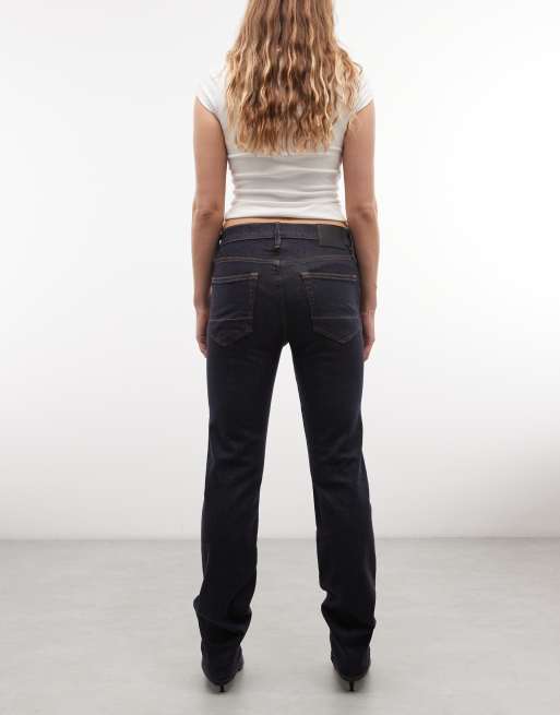 AllSaints Axis plisserede jeans med brede ben i sort denim, 2 af 5