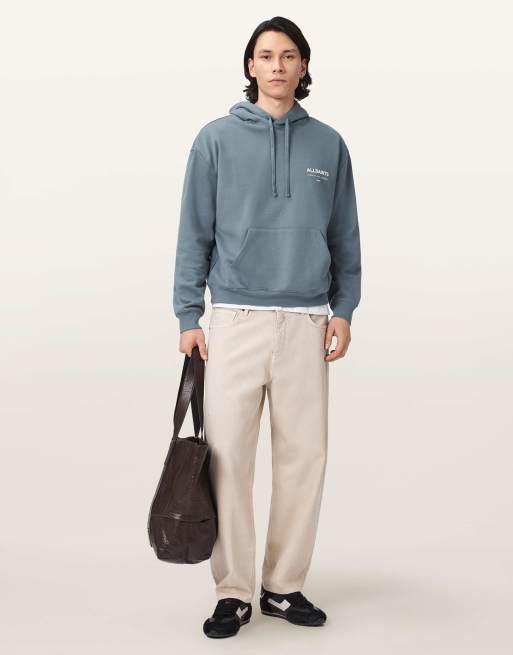 AllSaints - Backstage OTH - Hoodie in maanblauw, 2 van 7