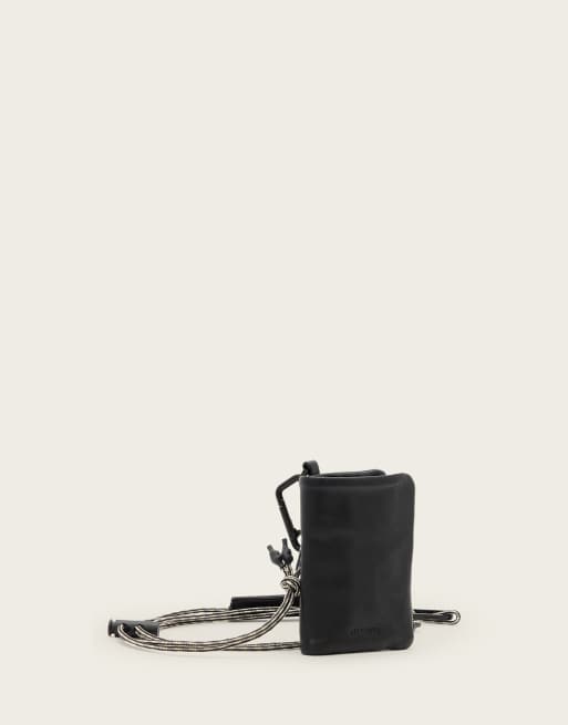 AllSaints - Bartlett - Keycord in zwart
