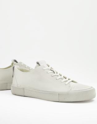 allsaints base leather sneaker