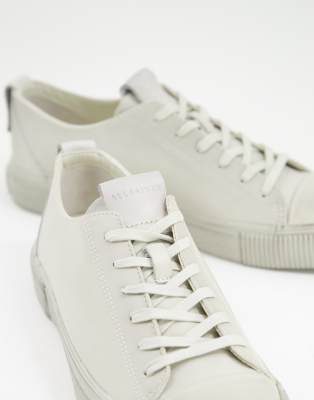 allsaints base leather sneaker