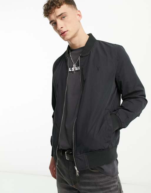 All saints outlet leo leather jacket