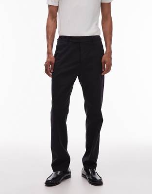 Bay tailored slim pants in black