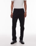 [AllSaints] AllSaints Bay tailored slim pants in black W28 black