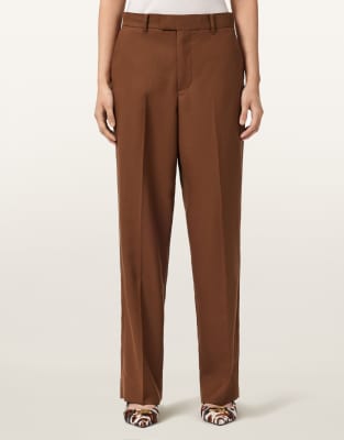 AllSaints - Beck - Hose in Cognacbraun-Brown