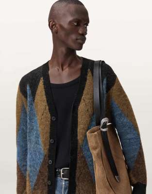 AllSaints - Bernie - Gilet - Marron cidre