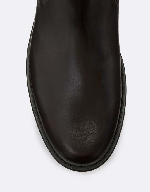 AllSaints Beryl Stiefel in Dunkelbraun, 3 von 6